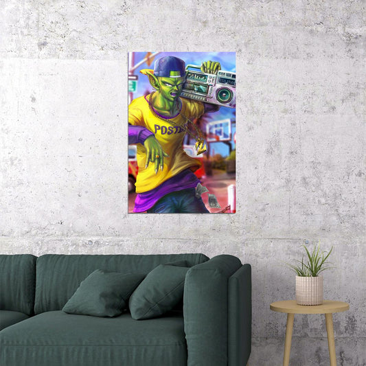 Piccolo 'drip' Hip Hop Swag Poster Wall Art Print Home Wall Decor - xonomax