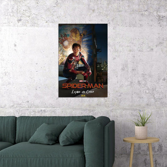 Spider Man Far From Home Movie Science Fiction Poster Wall Art Print Home Wall Decor - xonomax
