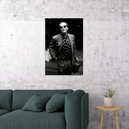 Jack Nicholson Film Producer Artist Poster Wall Art Print Home Wall Decor - xonomax