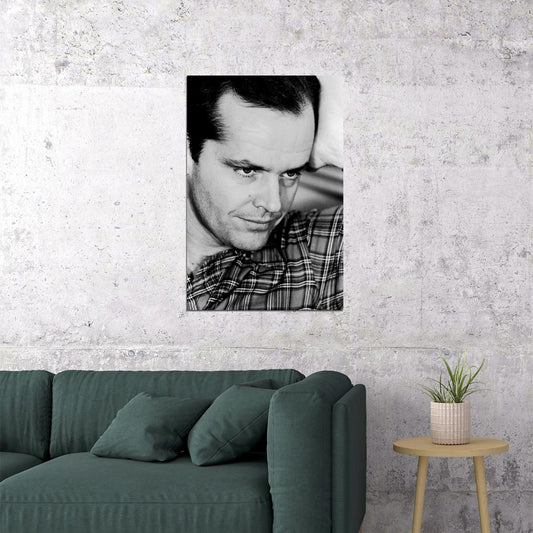 Jack Nicholson Film Producer Artist Poster Wall Art Print Home Wall Decor - xonomax