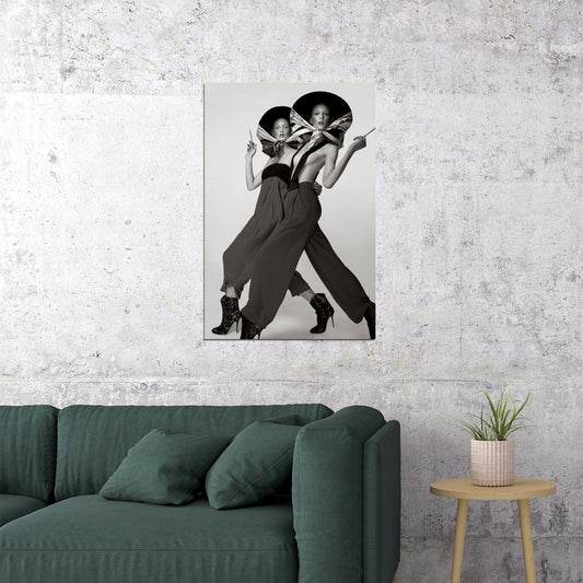 Stepping Out High Heels Fashion Women Poster Wall Art Print Home Wall Decor - xonomax