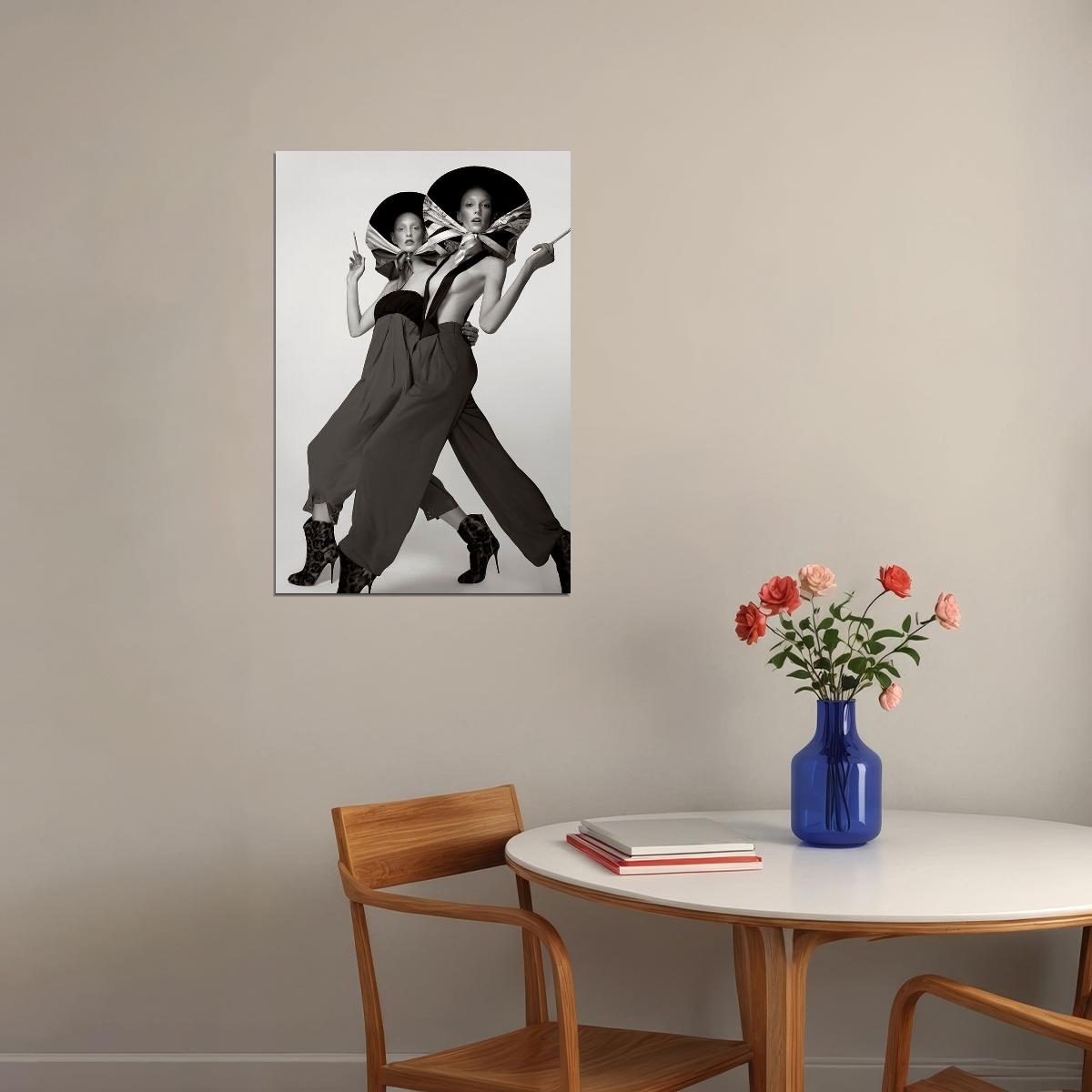 Stepping Out High Heels Fashion Women Poster Wall Art Print Home Wall Decor - xonomax