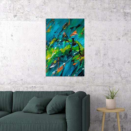 Abstract No Way Out Oil Painting Poster Wall Art Print Home Wall Decor - xonomax