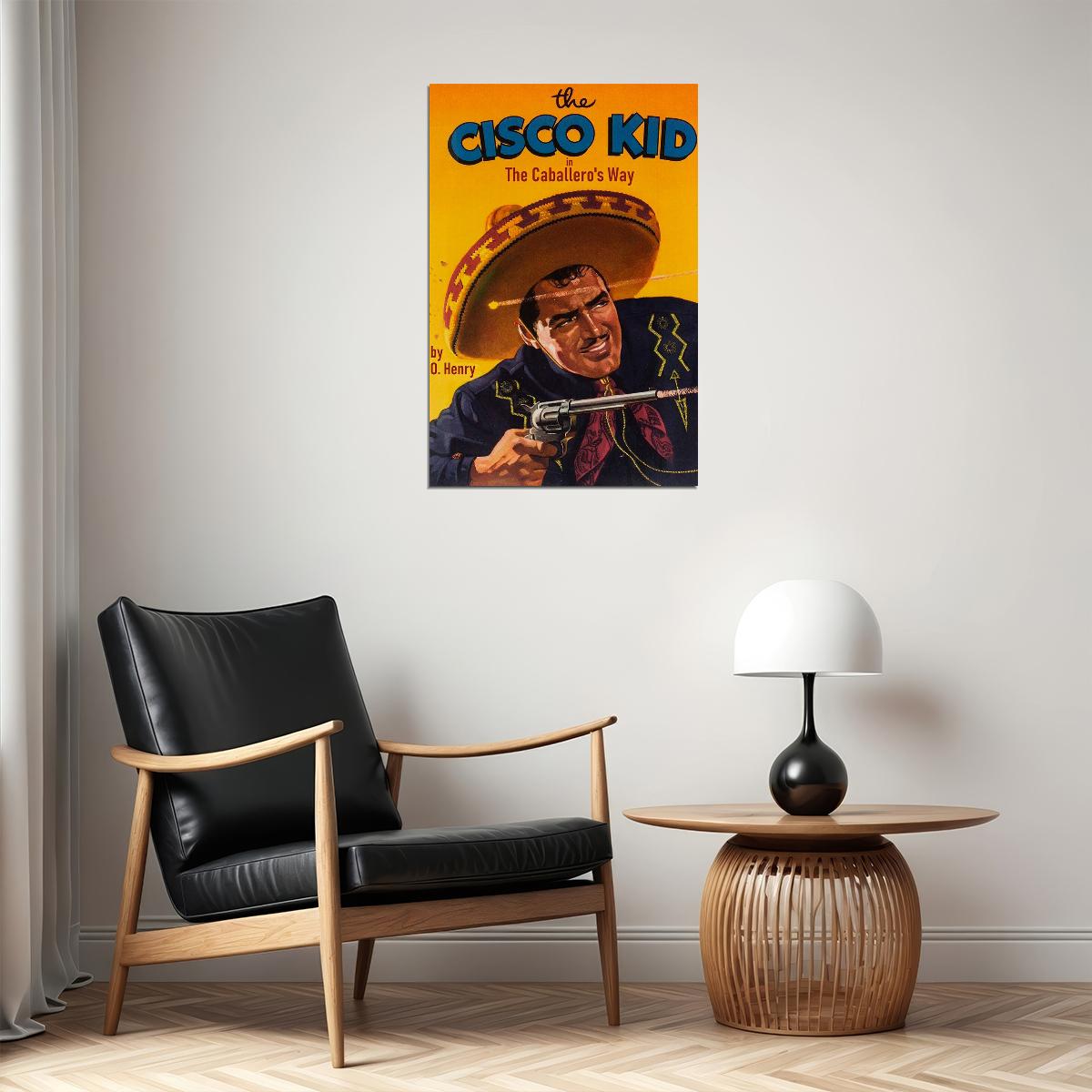 The Cisco Kid Movie Action Adventure Poster Wall Art Print Home Wall Decor - xonomax
