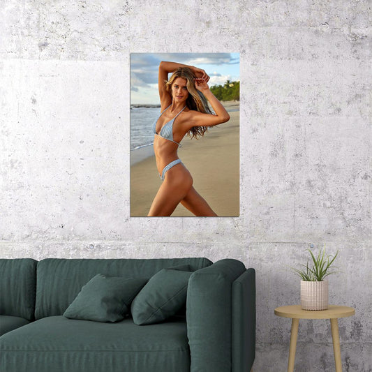 Kate Bock Celebrity Underwear Model Female Woman Poster Wall Art Print Home Wall Decor - xonomax