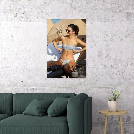 Kendall Jenner Celebrity Model Cinema Actor Poster Wall Art Print Home Wall Decor - xonomax