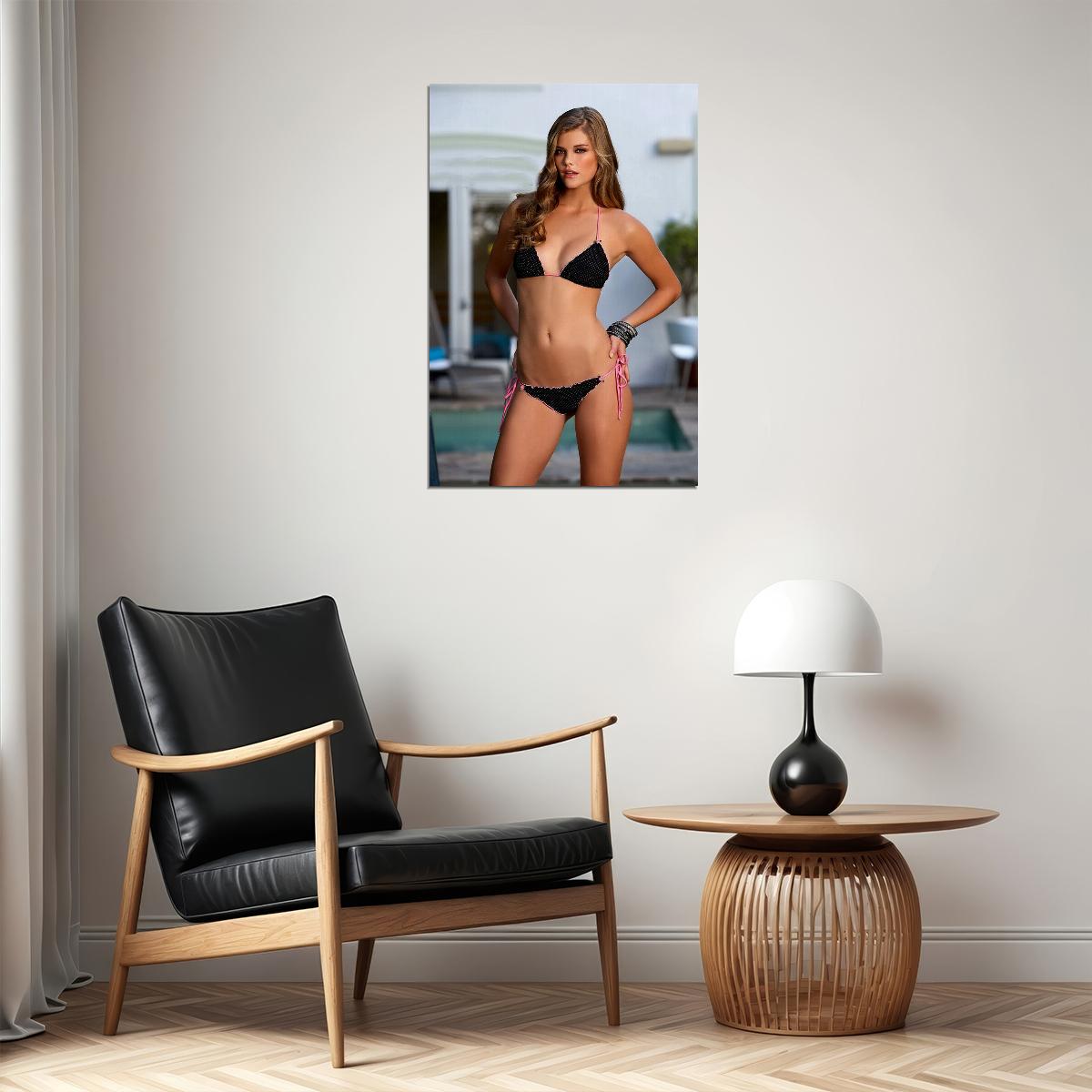 Nina Agdal Celebrity Model Cinema Actress Poster Wall Art Print Home Wall Decor