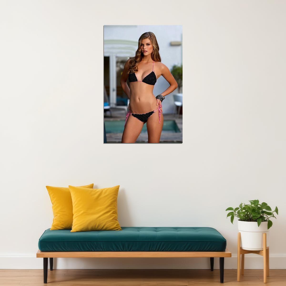 Nina Agdal Celebrity Model Cinema Actress Poster Wall Art Print Home Wall Decor