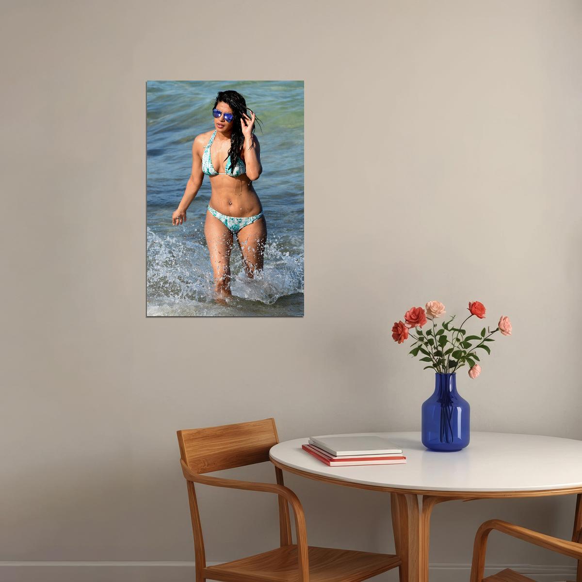Priyanka Chopra Celebrity Actor Model Poster Wall Art Print Home Wall Decor - xonomax