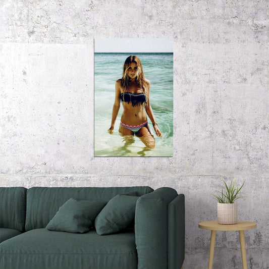 Alana Blanchard Female Surfer Model Artist Poster Wall Art Print Home Wall Decor - xonomax