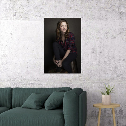 Anna Kendrick Celebrity Movie Actor Artist Poster Wall Art Print Home Wall Decor - xonomax