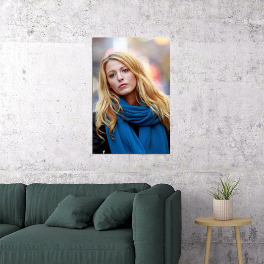 Blake Lively Celebrity Cinema Actor Artist Poster Wall Art Print Home Wall Decor - xonomax