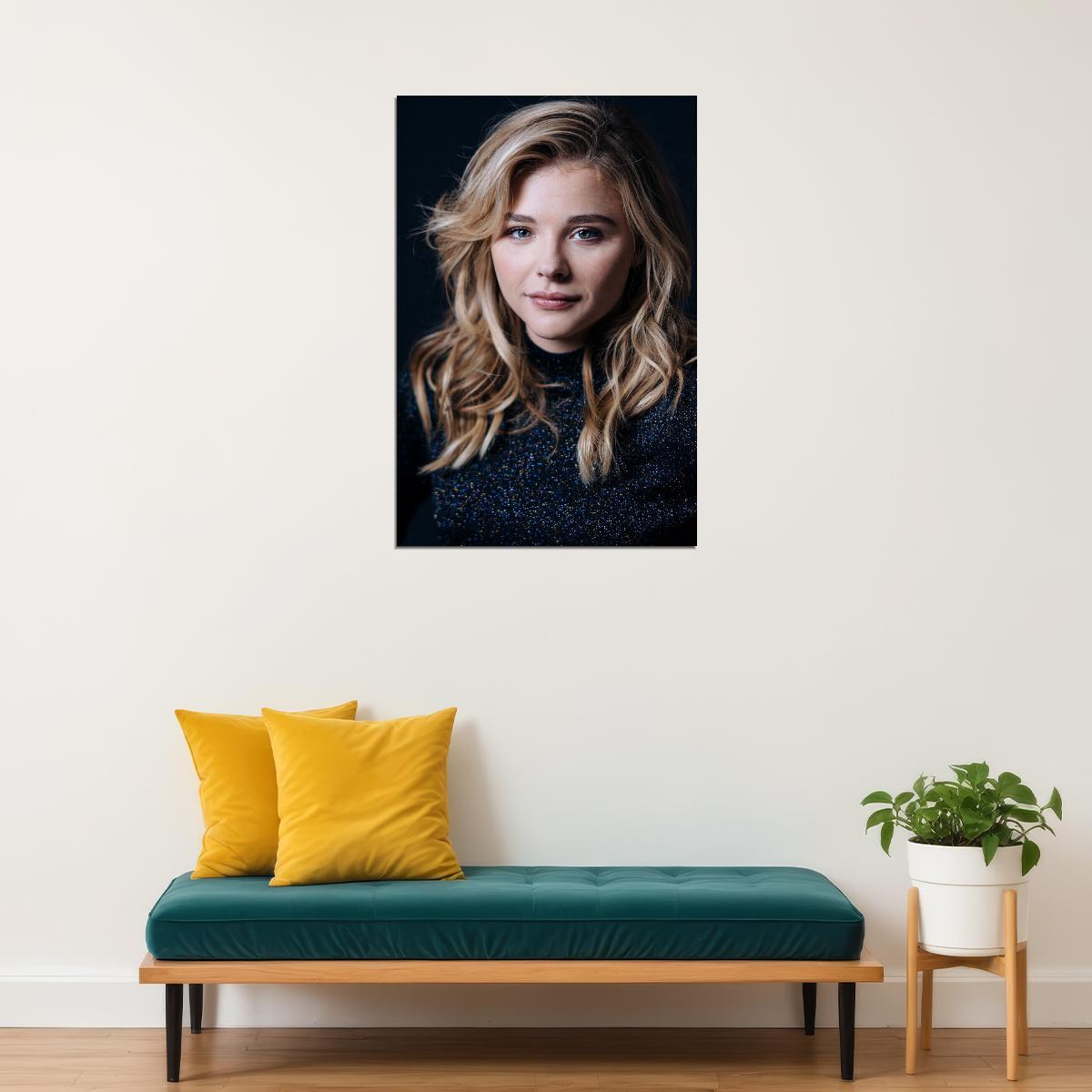 Chloe Moretz Celebrity Cinema Actor Model Poster Wall Art Print Home Wall Decor - xonomax