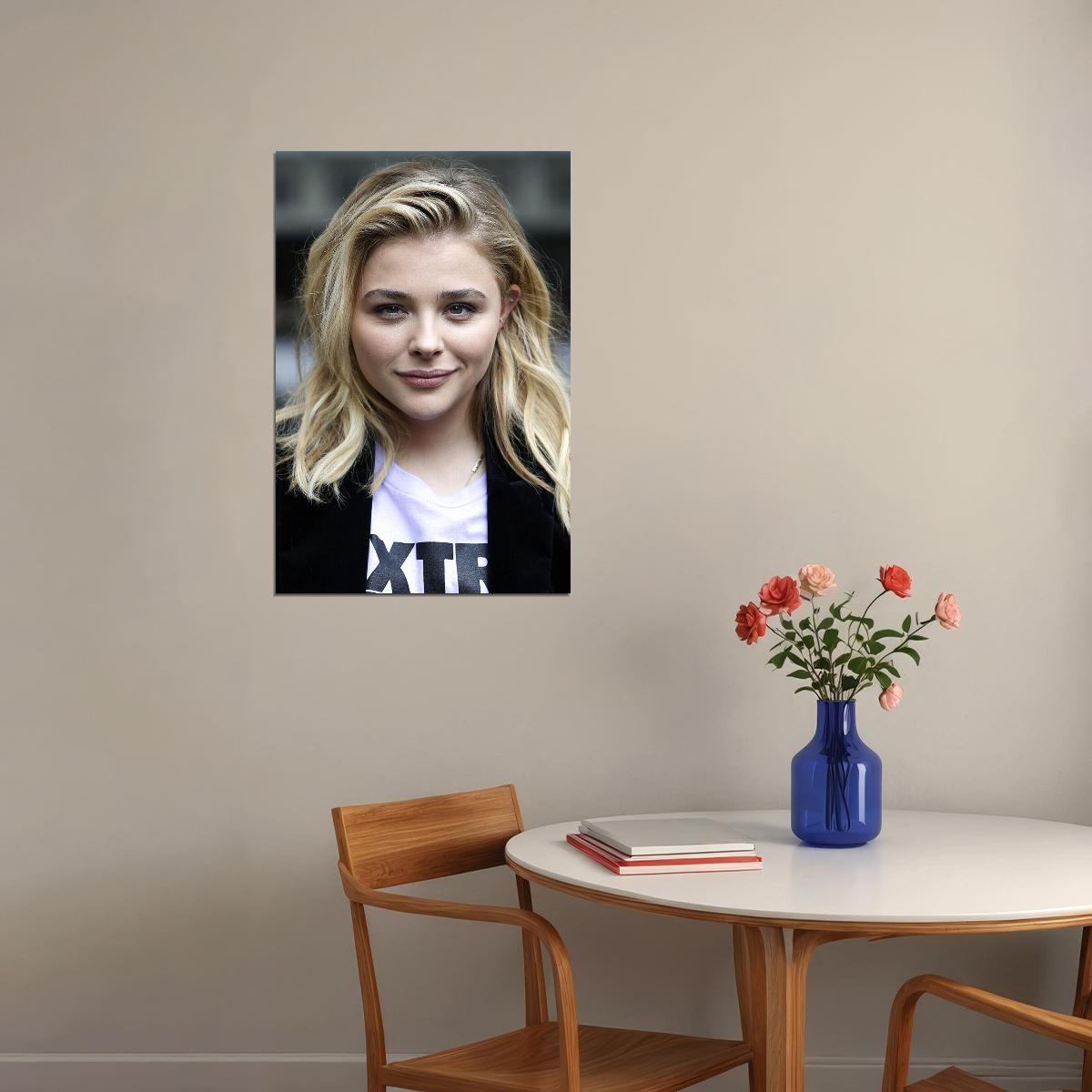 Chloe Moretz Celebrity Cinema Actress Model Poster Wall Art Print Home Wall Decor - xonomax