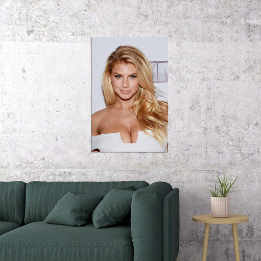 Charlotte Mckinney Celebrity Model Cinema Actor Poster Wall Art Print Home Wall Decor - xonomax