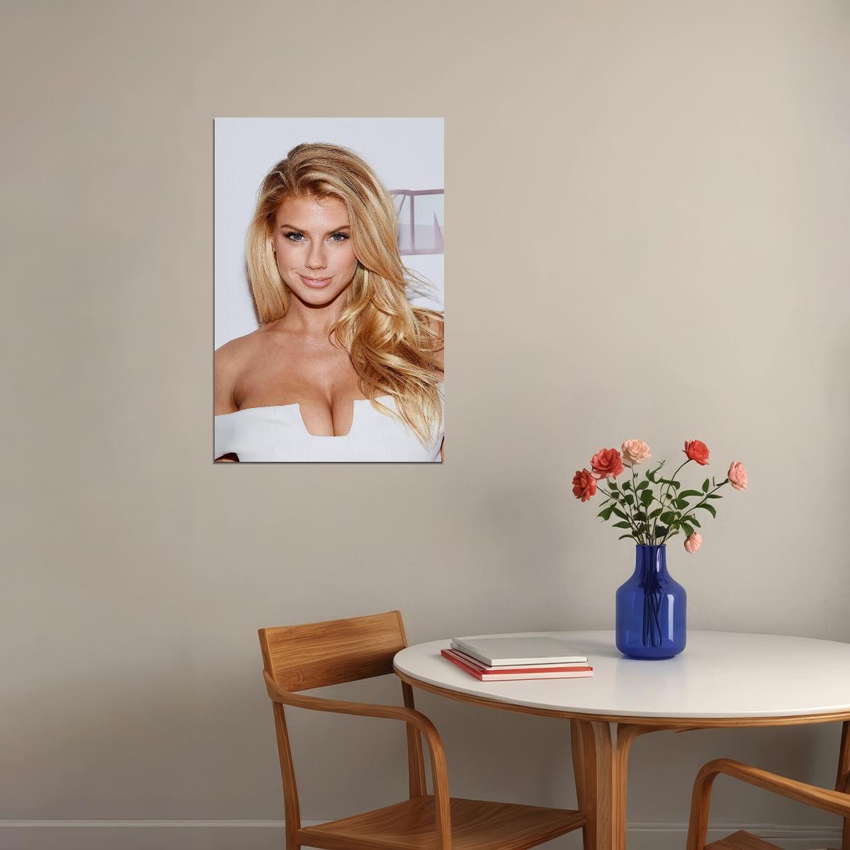 Charlotte Mckinney Celebrity Model Cinema Actor Poster Wall Art Print Home Wall Decor - xonomax