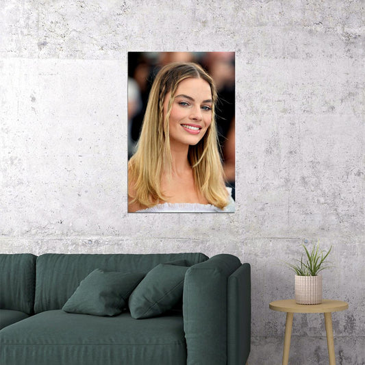 Margot Robbie Celebrity Cinema Actress Producer Poster Wall Art Print Home Wall Decor - xonomax