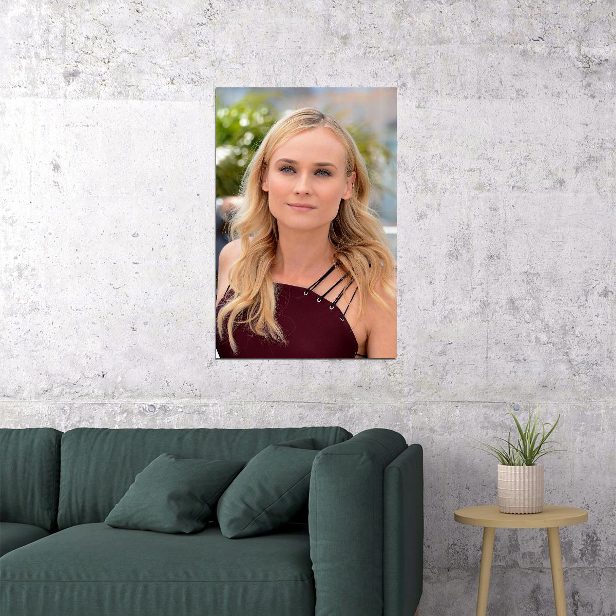 Diane Kruger Celebrity Cinema Actor Model Poster Wall Art Print Home Wall Decor - xonomax