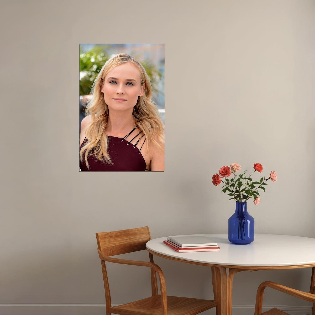 Diane Kruger Celebrity Cinema Actor Model Poster Wall Art Print Home Wall Decor - xonomax