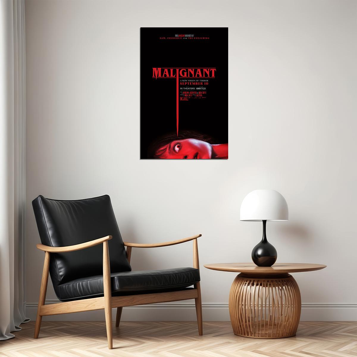 Malignant Movie Horror Action Adventure Poster Wall Art Print Home Wall Decor