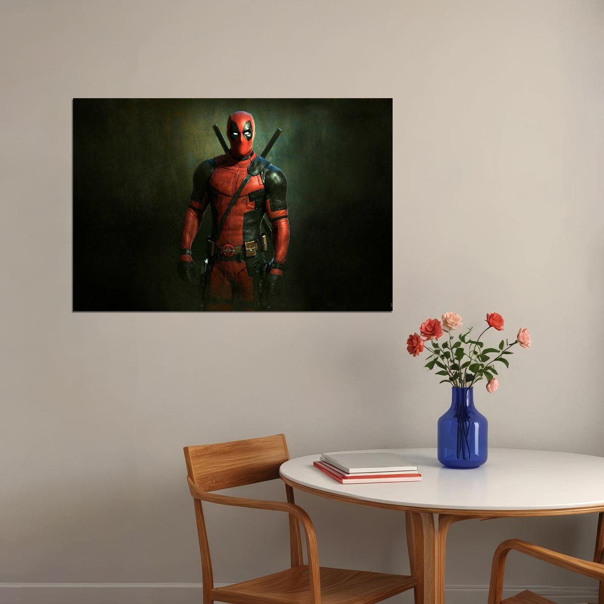 Deadpool Movie Superheroes Action Comedy Poster Wall Art Print Home Wall Decor - xonomax