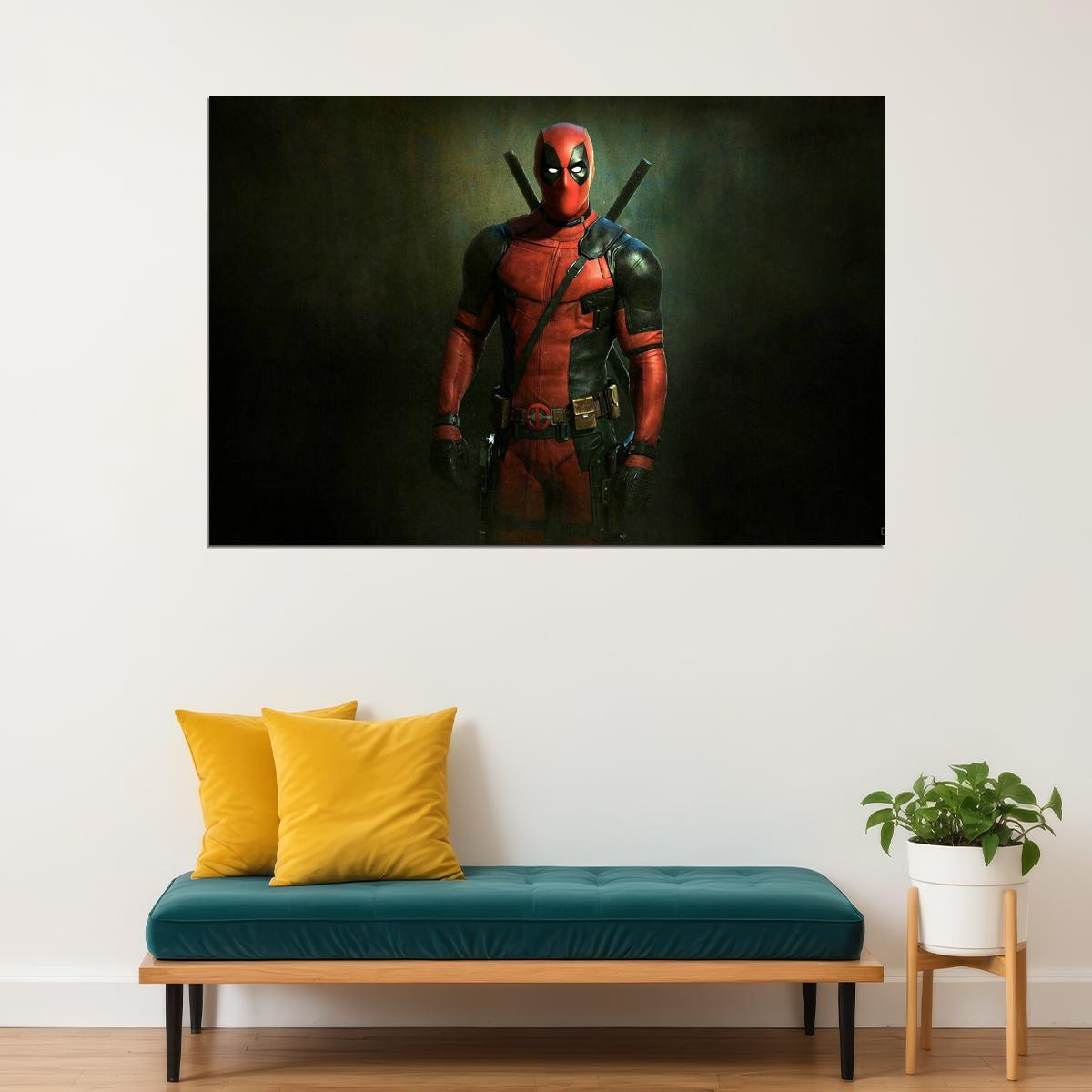Deadpool Movie Superheroes Action Comedy Poster Wall Art Print Home Wall Decor - xonomax