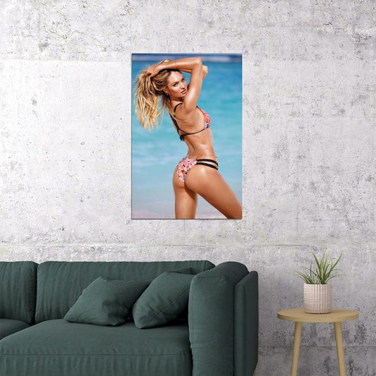 Candice Swanepoel Celebrity Beauty Model Artist Poster Wall Art Print Home Wall Decor - xonomax