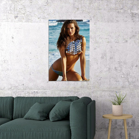 Emily Didonato Celebrity Model Swimsuit Poster Wall Art Print Home Wall Decor - xonomax