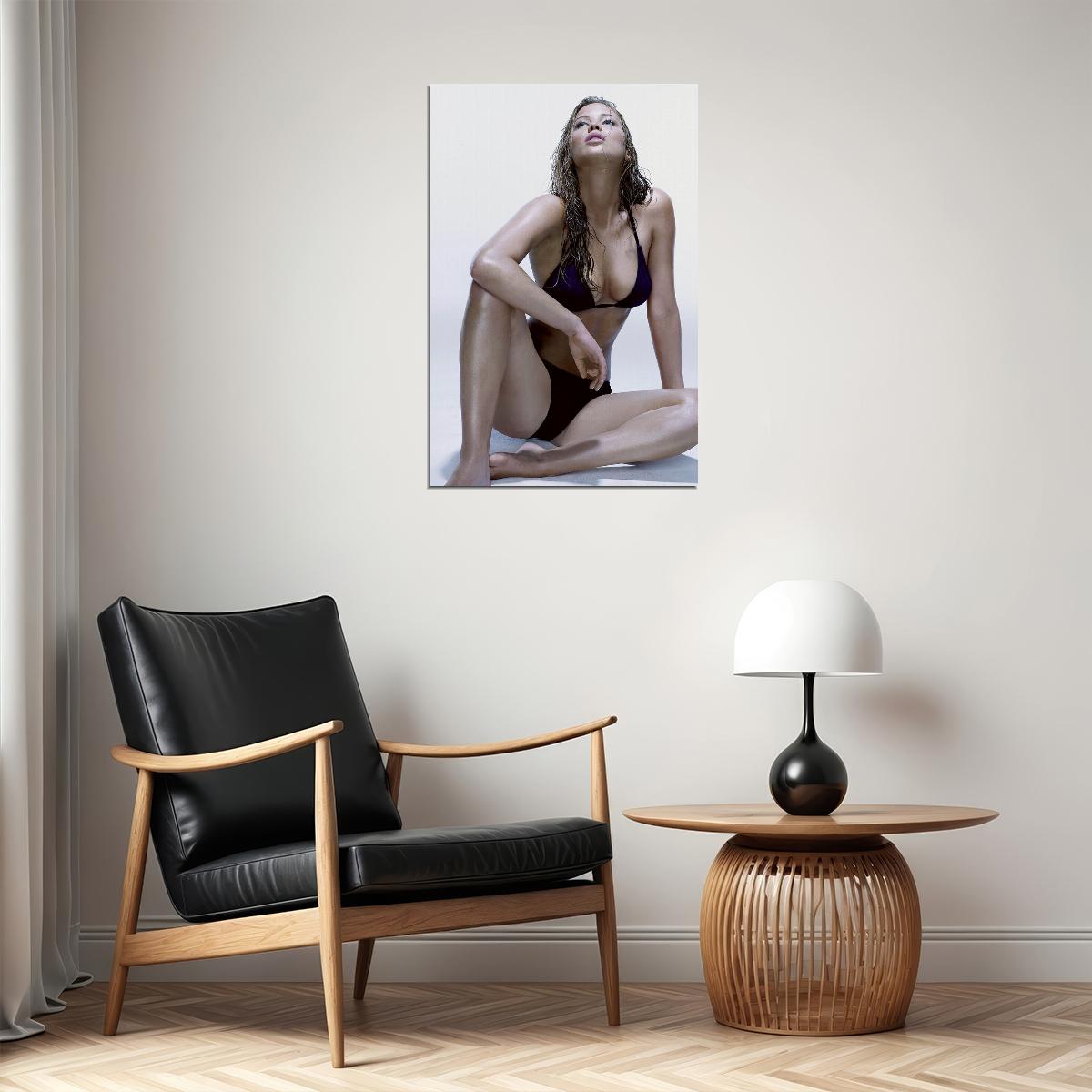 Jennifer Lawrence Swimsuit Cinema Actor Poster Wall Art Print Home Wall Decor