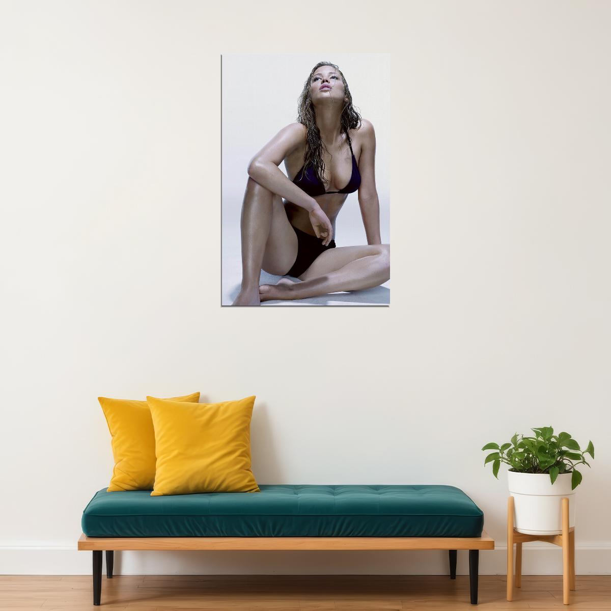Jennifer Lawrence Swimsuit Cinema Actor Poster Wall Art Print Home Wall Decor