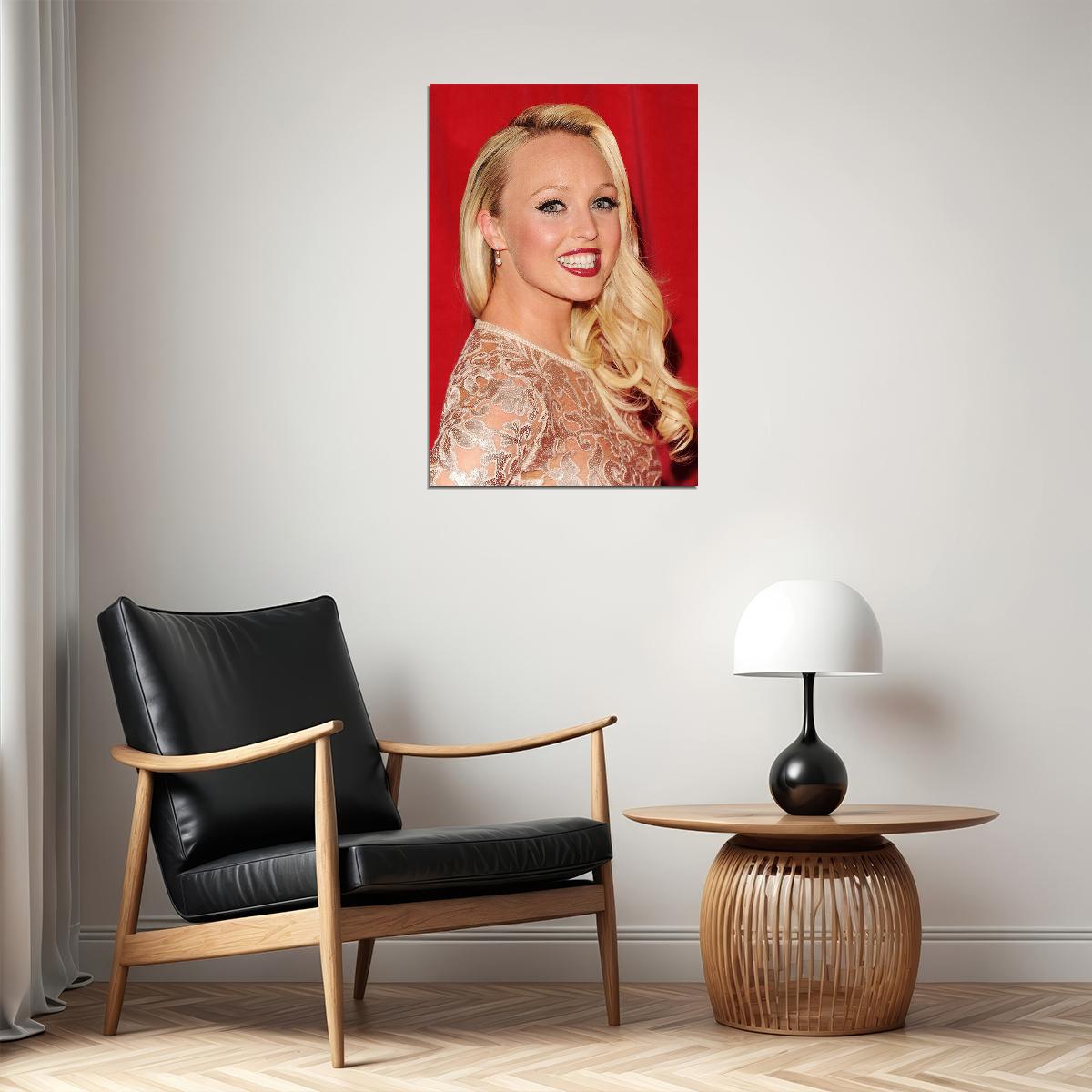 Jorgie Porter Celebrity Cinema Actress Model Poster Wall Art Print Home Wall Decor