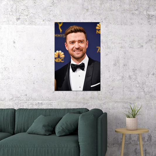 Justin Timberlake Celebrity Musician Cinema Actor Poster Wall Art Print Home Wall Decor - xonomax