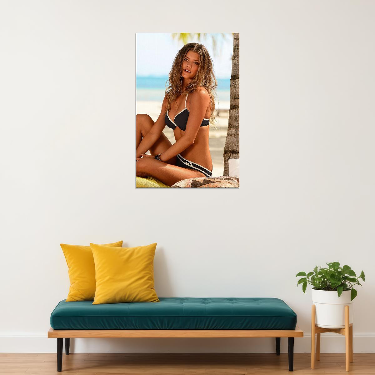 Nina Agdal Celebrity Sexy Model Cinema Actress Poster Wall Art Print Home Wall Decor - xonomax