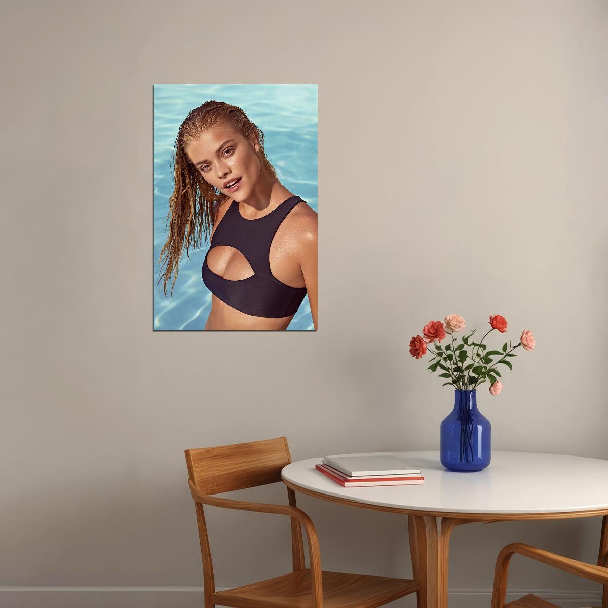 Nina Agdal Celebrity Sexy Model Cinema Actor Poster Wall Art Print Home Wall Decor - xonomax