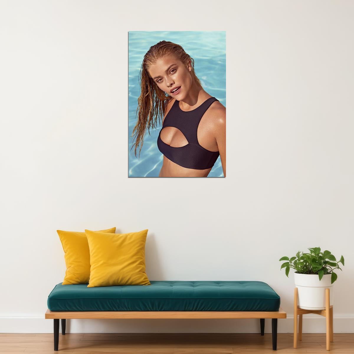 Nina Agdal Celebrity Sexy Model Cinema Actor Poster Wall Art Print Home Wall Decor - xonomax