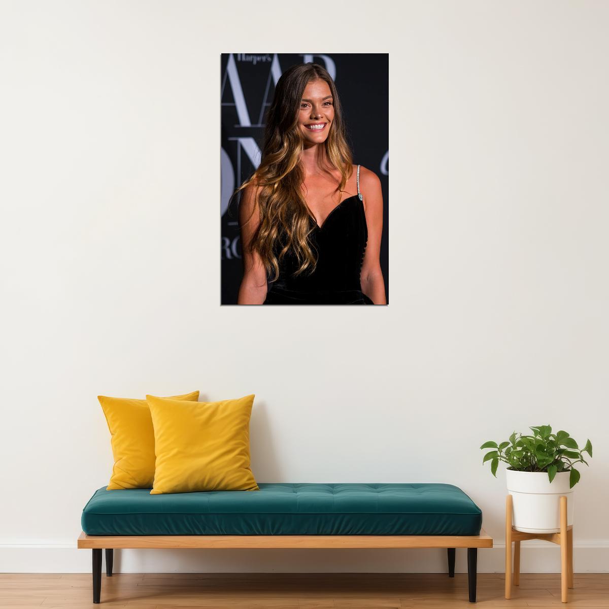 Nina Agdal Celebrity Model Cinema Actor Poster Wall Art Print Home Wall Decor - xonomax