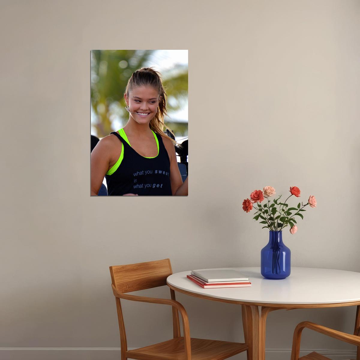 Nina Agdal Celebrity Model Cinema Actress Poster Wall Art Print Home Wall Decor