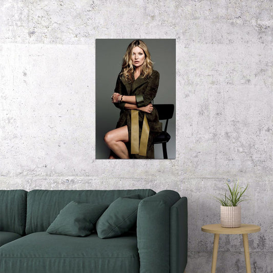Kate Moss Celebrity Cinema Actor Model Poster Wall Art Print Home Wall Decor - xonomax