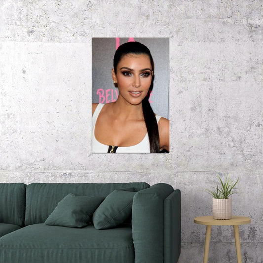 Kim Kardashian Woman Cinema Actress Society Poster Wall Art Print Home Wall Decor - xonomax