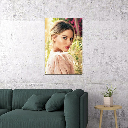 Morgot Robbie Cinema Actor Beauty Artist Poster Wall Art Print Home Wall Decor - xonomax