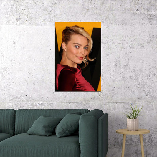 Morgot Robbie Celebrity Cinema Actor Artist Poster Wall Art Print Home Wall Decor - xonomax