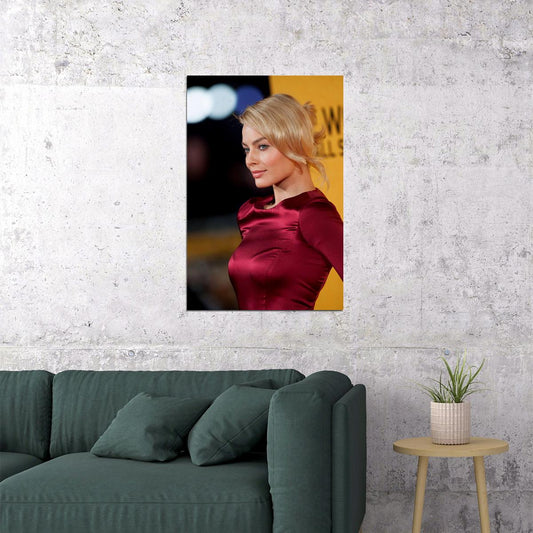 Morgot Robbie Celebrity Movie Actor Artist Poster Wall Art Print Home Wall Decor - xonomax