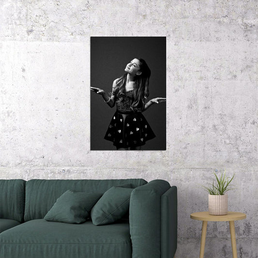 Ariana Grande Celebrity Musician Rap Singer Poster Wall Art Print Home Wall Decor - xonomax