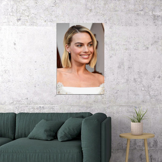 Morgot Robbie Celebrity Cinema Actress Poster Wall Art Print Home Wall Decor - xonomax