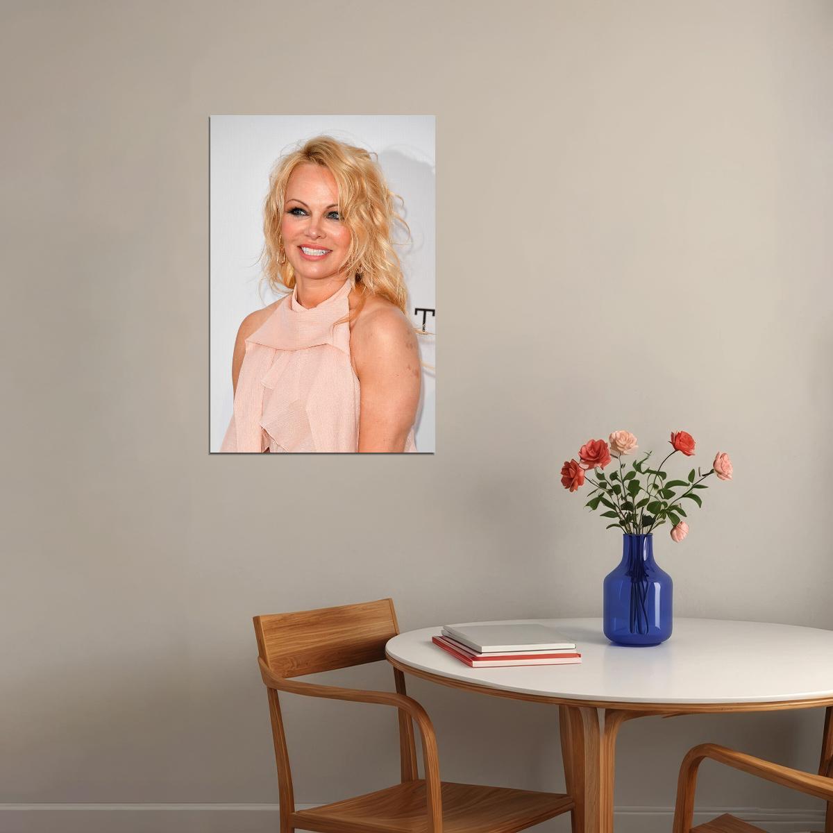 Pamela Anderson Celebrity Movie Actor Model Poster Wall Art Print Home Wall Decor