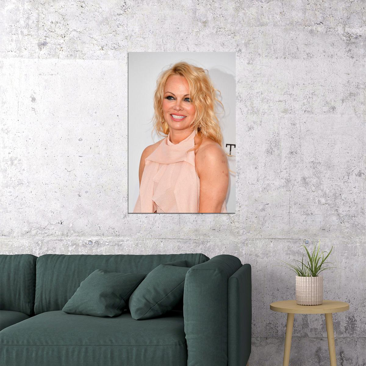 Pamela Anderson Celebrity Movie Actor Model Poster Wall Art Print Home Wall Decor