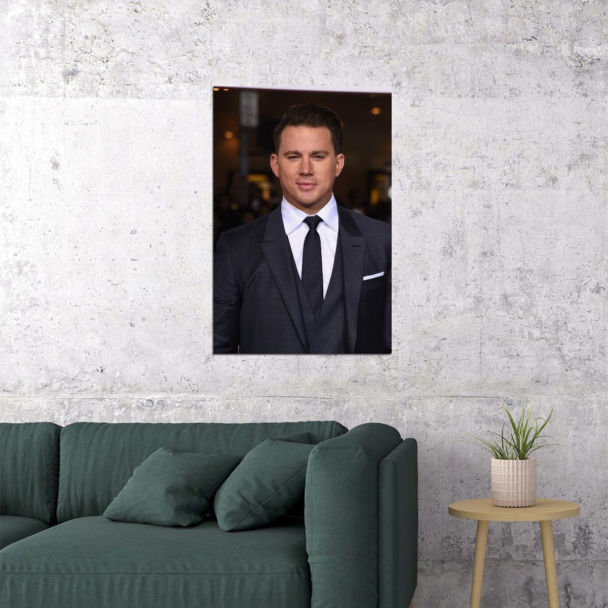 Channing Tatum Celebrity Cinema Actor Model Poster Wall Art Print Home Wall Decor - xonomax