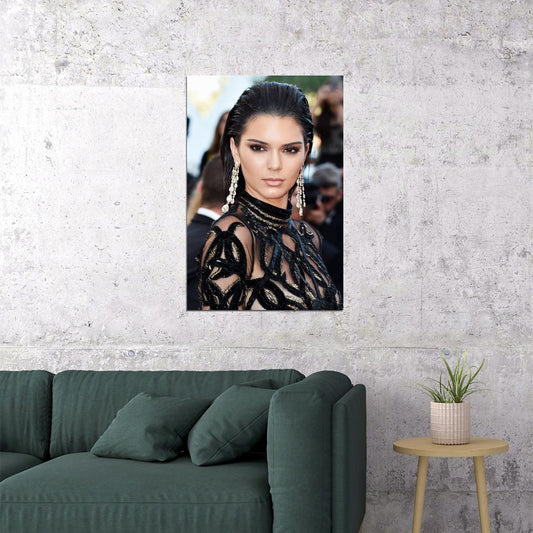 Kendall Jenner Celebrity Model Cinema Actor Poster Wall Art Print Home Wall Decor - xonomax