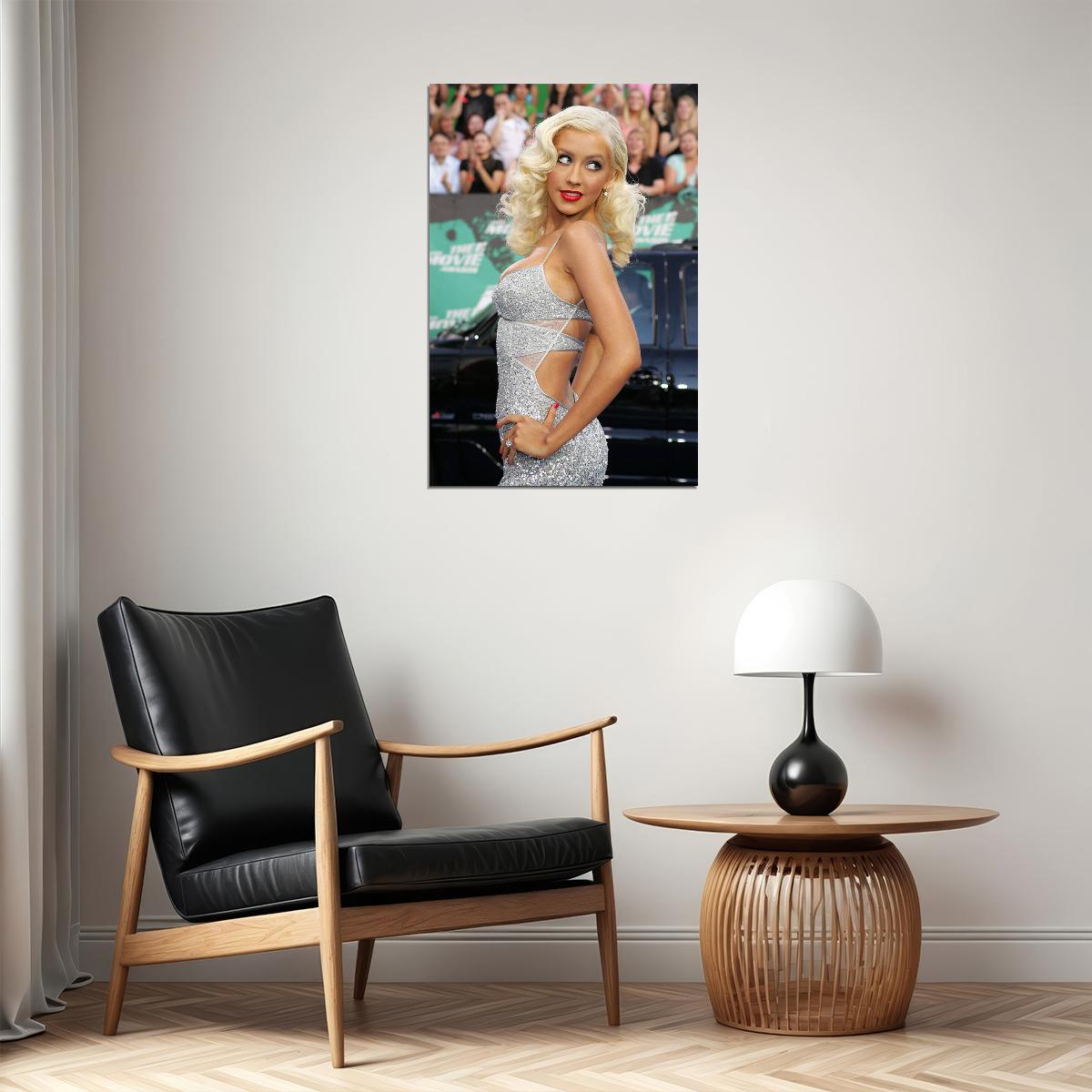 Christina Aguilera Musician Singer Actor Poster Wall Art Print Home Wall Decor - xonomax