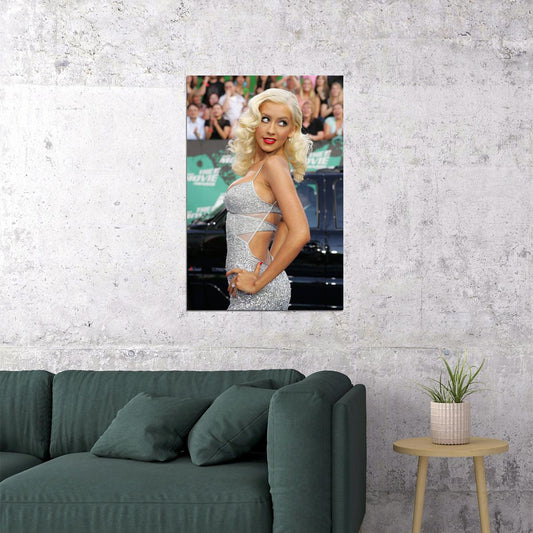 Christina Aguilera Musician Singer Actor Poster Wall Art Print Home Wall Decor - xonomax